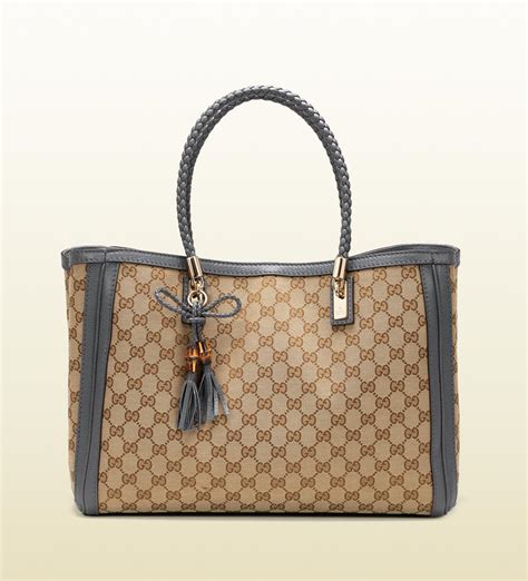 gucci bella original gg canvas tote|Gucci GG Canvas Bella Tote .